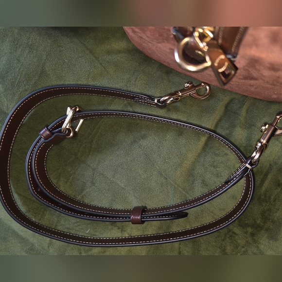 Coach Large Rowan - Brown Suede - Picture 8 of 8